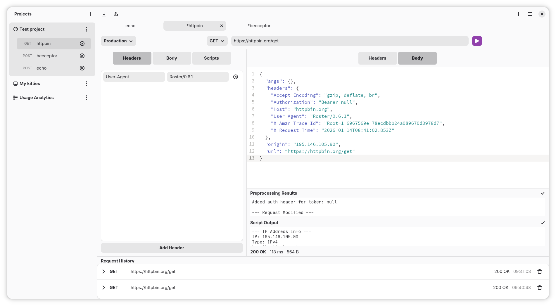 Main Interface