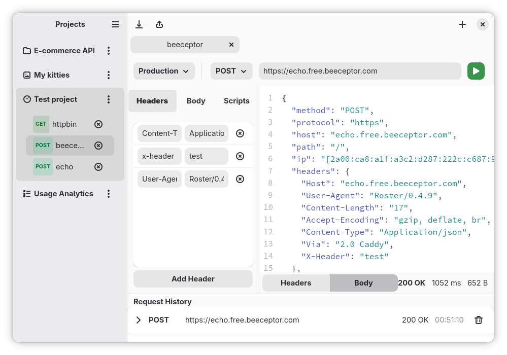 Main Interface