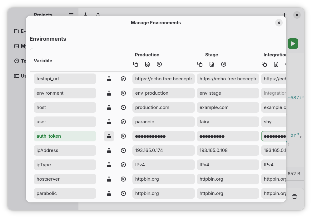 Environment Variables